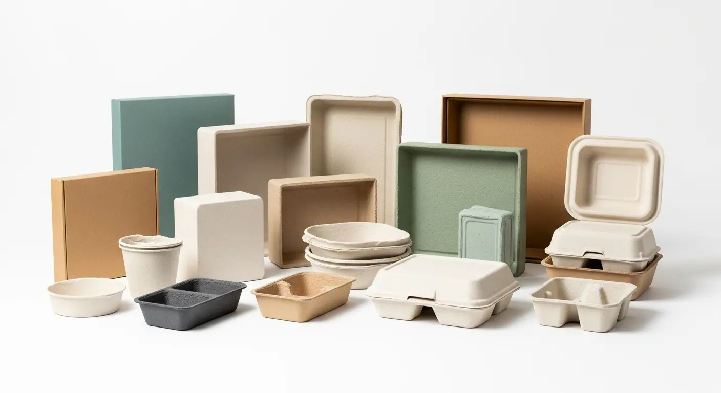 Empaques biodegradables para alimentos - Contenedores ecológicos